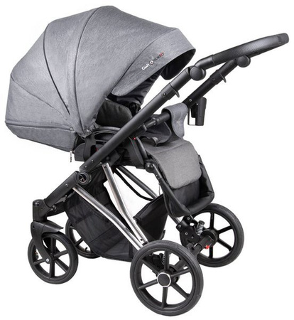 Coletto Craft Wózek Głęboko-Spacerowy 2w1 C-02 Czarna Rama