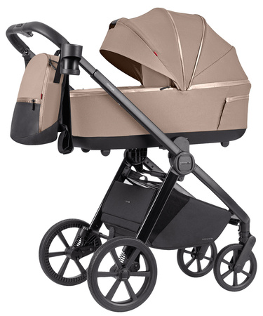 Carrello Omega Plus CRL-6540 Wózek Głęboko-Spacerowy Asteroid Beige