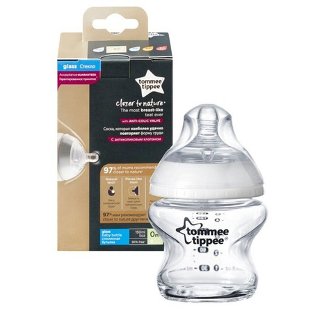 Tommee Tippee Butelka Szklana 150 ml 42243777
