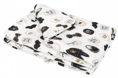 Bambusowa Kołderka Niemowlaka Rozmiar 65x75cm  Little Man