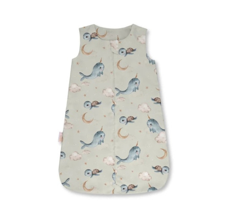 Waldin Śpiworek 2.5 TOG Wieloryb Oliwkowy Rozmiar S