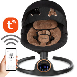 Kidwell Reve Leżaczek Elektryczny 2w1 Black Gold