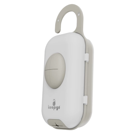 Keepigo Stylowy Organizer 3w1 na Pieluchy i Chusteczki