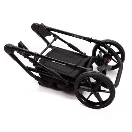 Adamex Zico Wózek Głęboko-Spacerowy 2w1 Grafitowy TK57