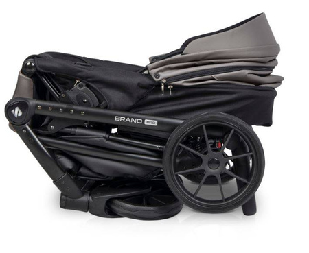 Riko Brano Pro Wózek Głęboko-Spacerowy 2w1 Anthracite