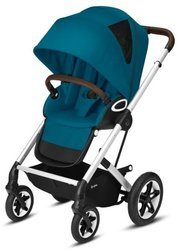 Cybex Talos S Lux Wózek Spacerowy Srebrna Rama River Blue