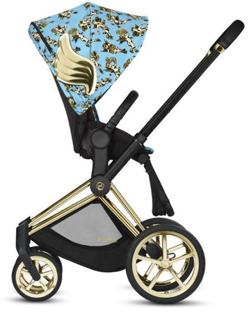 Cybex Mios 2.0 Wózek-Głęboko Spacerowy Wings Jeremy Scott Cherub Blue by Jeremy Scott