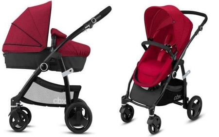Cybex Leotie Flex wózek głęboko-spacerowy 2w1 CBX crunchy red