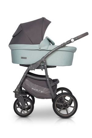 Riko Basic Pastel Wózek Głęboko-Spacerowy 2w1 Basil