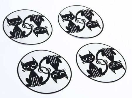 Bumprider Odblaskowe Naklejki Na Wózek Koty