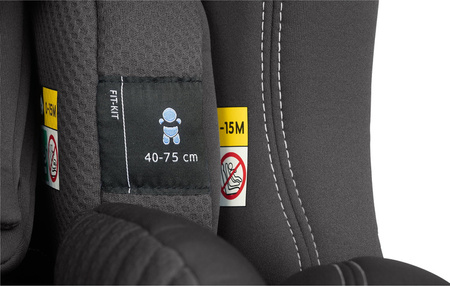 Chicco Seat3Fit I-Size Air Fotelik Samochodowy 0-25kg Graphite