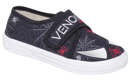 Zetpol Tenisówki Kapcie Chłopięce Grześ Czarne Rozmiar 27