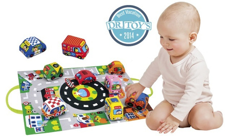 Training2s Zabawka Edukacyjna - Mata Edukacyjna Miasto + Samochodziki