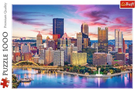 Trefl Pittsburgh Pensylwania USA Puzzle 1000 Elementów