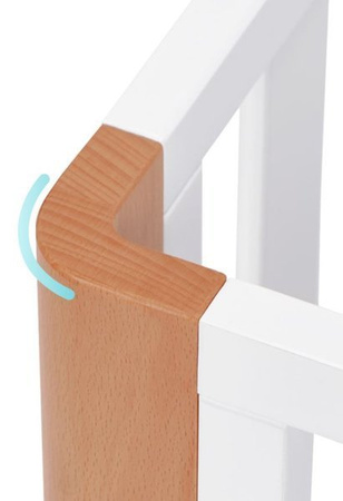 Kinderkraft Koya Łóżeczko Dostawne Kojec 4w1