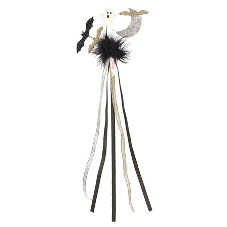 Souza! Różdżka z futerkiem, duchami i nietoperzami czarna