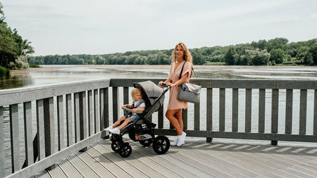 Lionelo Annet Tour Wózek Spacerowy Concrete