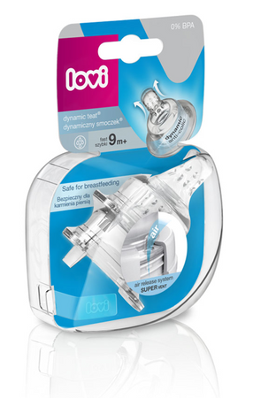Lovi Super Vent Dynamiczny Smoczek Do Karmienia 9m+ Szybki 18/752