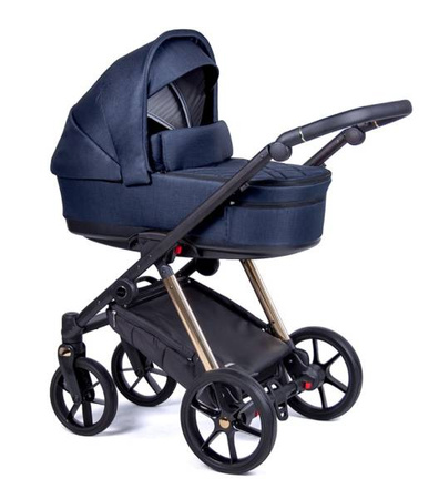 Coletto Axiss Gold Wózek Głęboko-Spacerowy Rama Złota AX-08 Gold