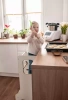 Baby Wood Slim M Kitchen Helper Biały 
