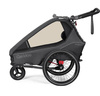 Qeridoo Kidgoo1 Przyczepka Rowerowa Steel Grey