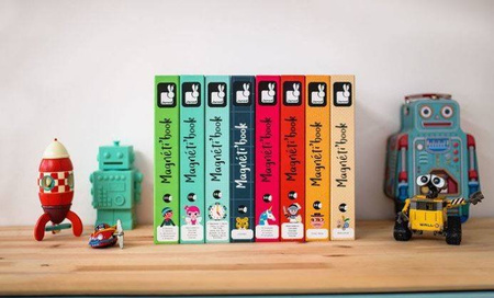 Janod Magnetibook Magnetyczna Układanka Śmieszne Buzie Chłopiec