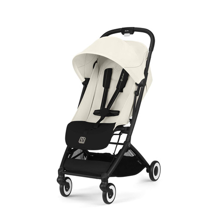Cybex Orfeo Wózek Spacerowy Rama Black Canvas White 2025