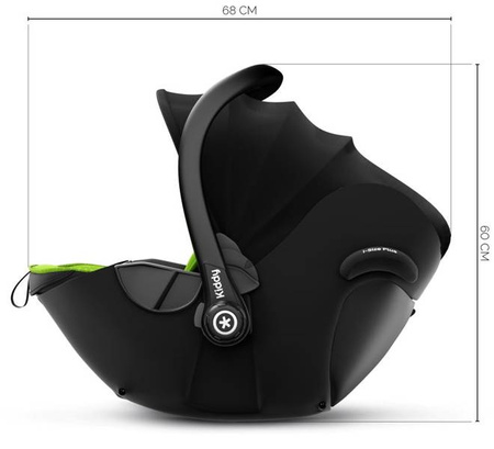 Kiddy Evoluna I-Size 2 Fotelik Samochodowy 0-13kg Lizard Green