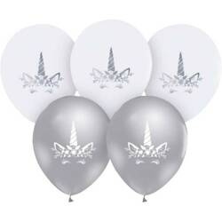 Godan Balon Dekoracyjny 12" Jednorożce 5 szt