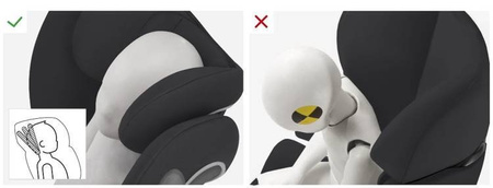 Cybex Pallas B2-Fix + Lux Fotelik Samochodowy 9-36 kg Volcano Black