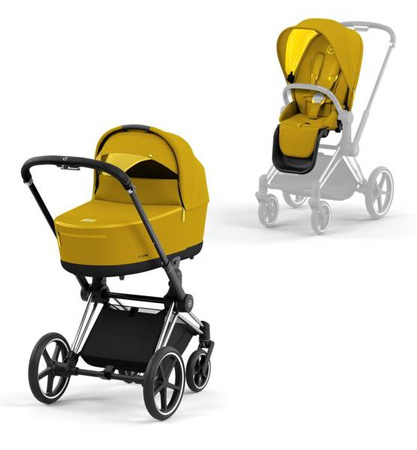 Cybex Priam 4.0 Wózek Spacerowy Mustard Yellow