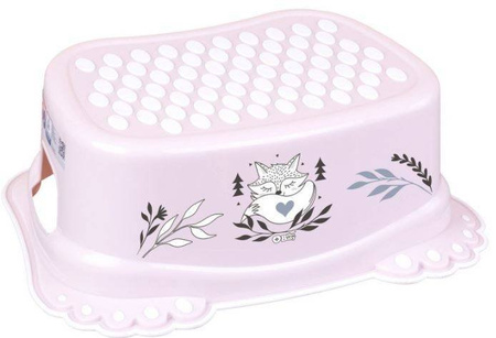 PlusBaby Podnóżek Antypoślizgowy Lis Różowy