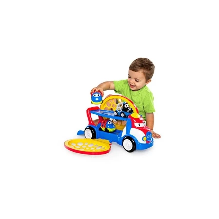 Bright Starts OBALL LAWETA Z SAMOCHODZIKAMI