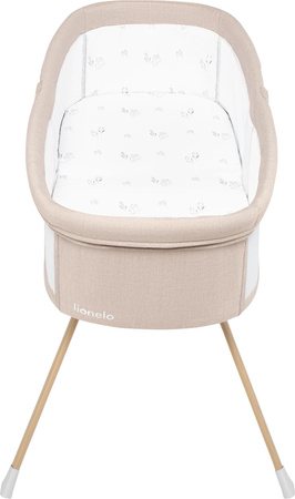 Lionelo Malin Evo - łóżeczko niemowlęce 3w1 | Beige Natural