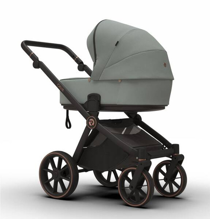 Riko Cava Wózek Głęboko-Spacerowy 12 Sage