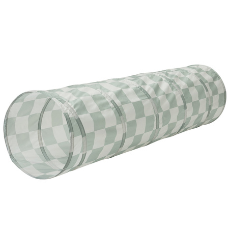 3 Sprouts Tunel Do Zabawy Checkerboard Green