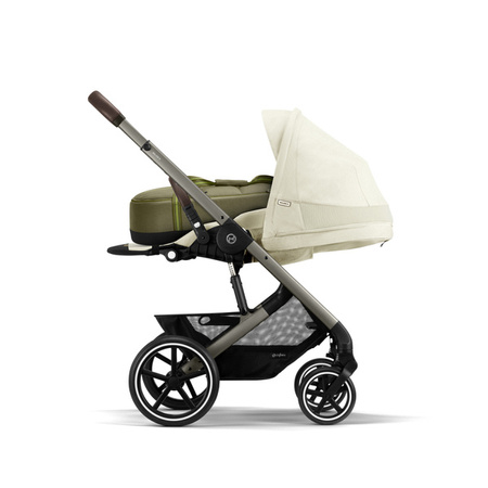 Cybex Balios S Lux Wózek Głęboko-Spacerowy Seashell Beige 2023 Rama Taupe