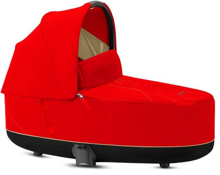 Cybex e-Priam 4.0 Rama ze Stelażem Siedziska + Gondola Wózek Głęboki Autumn Gold