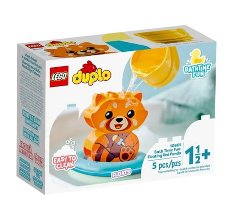 Lego Duplo Zabawka Do Kąpieli Pływająca Czerwona Panda