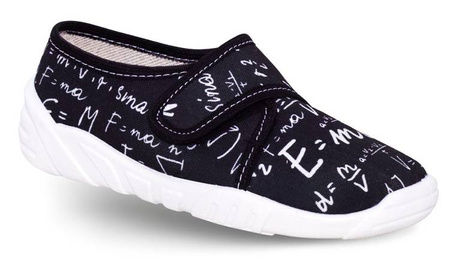 Zetpol Tenisówki Kapcie Chłopięce Krzyś Czarne Rozmiar 26