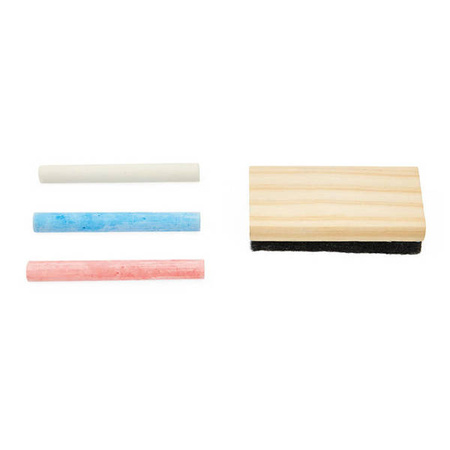 Janod Dwustronna Tablica Ścienna z Akcesoriami 3+