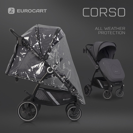 Euro-Cart Corso Wózek Spacerowy Iron 2023