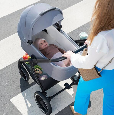 Kinderkraft Nea Gondola do Wózka Ash Pink