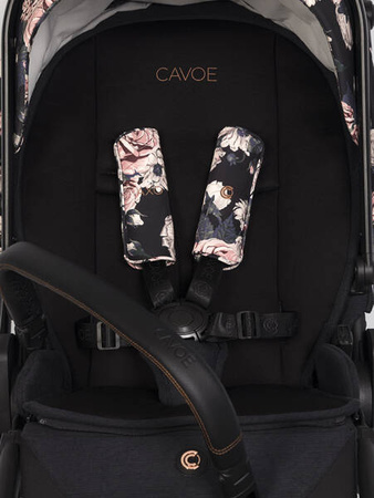 Cavoe Axo Style Wózek Głęboko-Spacerowy 2w1 + Torba + Adaptery La Rose