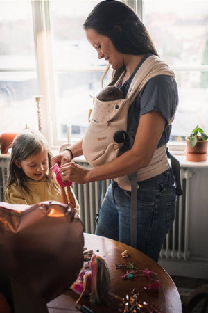 BeSafe Newborn Haven Nosidełko Dla Noworodków Jasny Szary