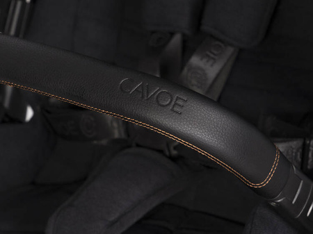 Cavoe Axo Style Wózek Głęboko-Spacerowy 2w1 + Adaptery Meteorite