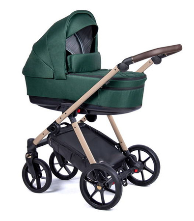 Coletto Axiss Wózek Głęboko-Spacerowy Rama Beżowa AX-07