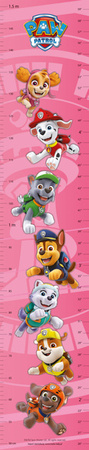Nickelodeon Miarka Wzrostu Psi Patrol Różowa