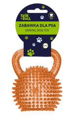 Trik&Roll Zabawka dla Psa Piłka Uchwyt Kolce 9,5cm Pomarańczowy