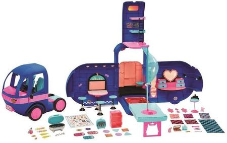 L.O.L Surprise 4w1 Glamper Modowy Kamper Zjeżdżalnia Camper